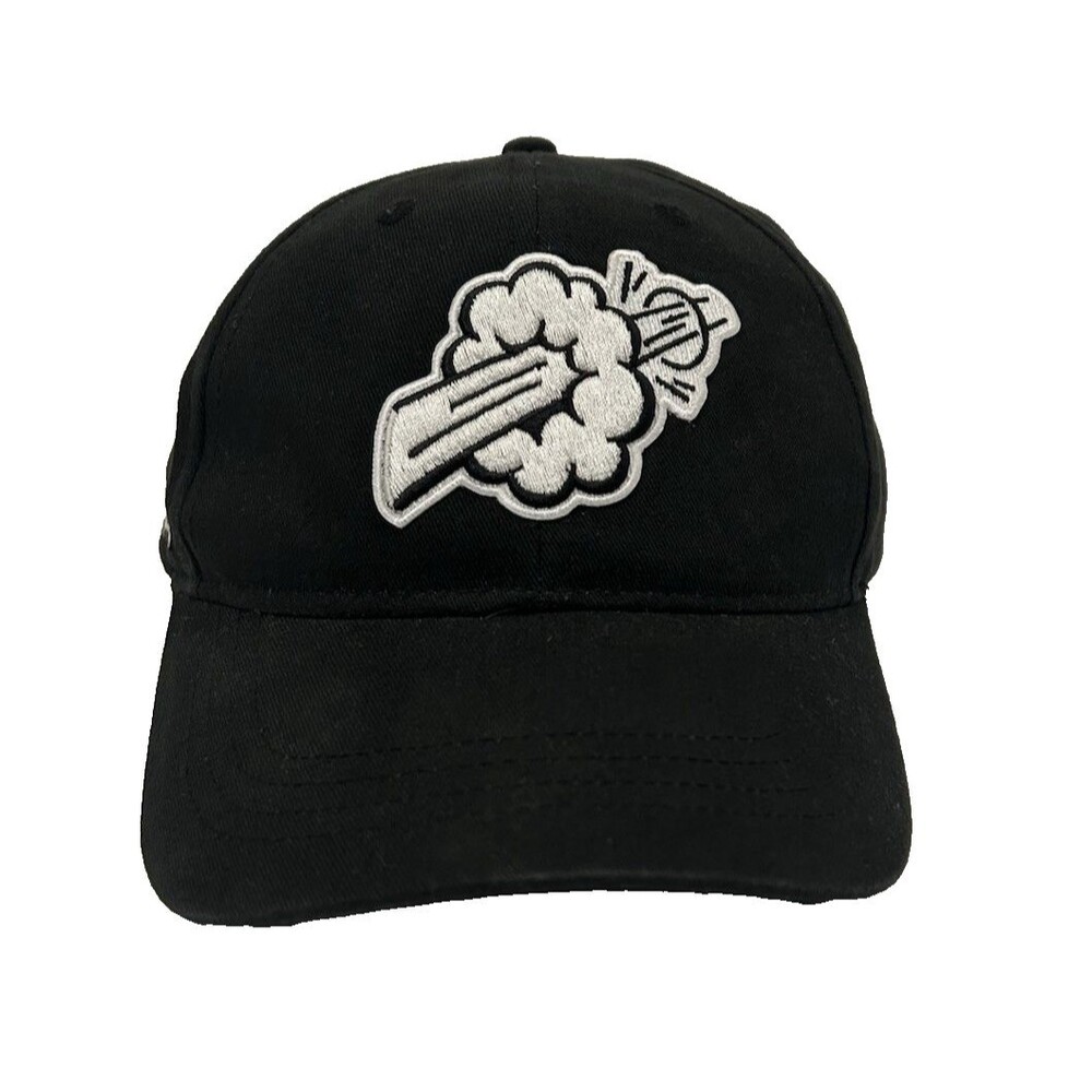 Smash GC Golf Club Cap/Hat~Black & White Snapback~Golfing~Made in Italy